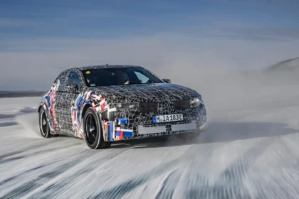 BMW M electric Neue Klasse prototype undergoing winter testing ahead of its 2027 launch